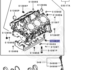 Mitsubishi - Pajero - V25W - 1994 - GNHM - 6G74