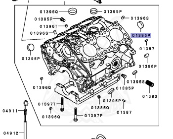 Mitsubishi - Lancer - CB6A - 1991 - PNHM - 6A10