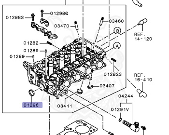 Mitsubishi - Colt - Z21A - 2005 - XSDH8 - 4A90