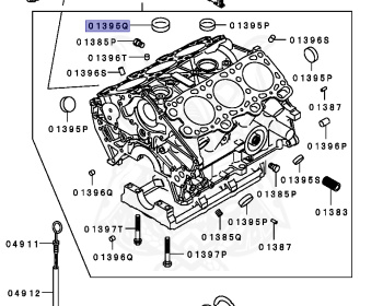 Mitsubishi - Lancer - CB6A - 1991 - PNHM - 6A10