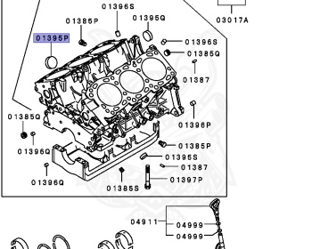 Mitsubishi - Pajero - V25W - 1995 - GNHM - 6G74