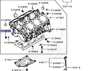 Mitsubishi - Diamante - F31A - 1994 - TRHA1 - 6G73