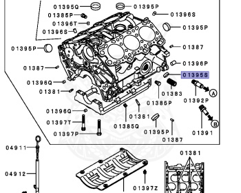 Mitsubishi - Galant - E84A - 1993 - SNGF - 6A12