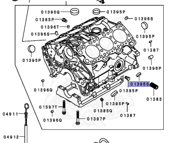 Mitsubishi - Lancer - CB6A - 1991 - PNHM - 6A10