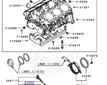 Mitsubishi - Pajero - V75W - 2003 - LYHCQ - 6G74