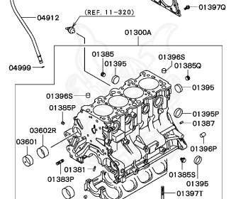 Mitsubishi - Airtrek - CU2W - 2004 - LYXFZ2 - 4G63