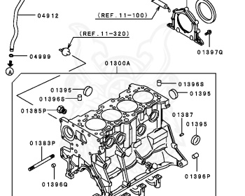 Mitsubishi - Mirage Dingo - CQ2A - 1998 - LEHC2 - 4G15