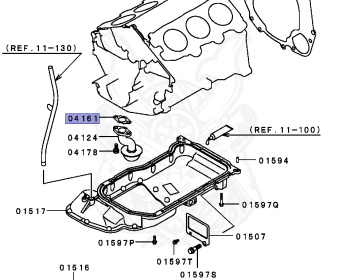 Mitsubishi - Legnum VR-4 - EC5W - 2001 - LYGF3 - 6A13