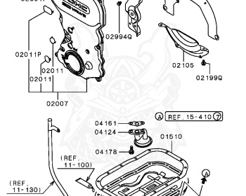 Mitsubishi - Pajero Mini - H53A - 1998 - MRHF - 4A30