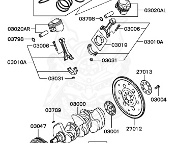 Mitsubishi - Pajero - V25W - 1994 - GNHM - 6G74