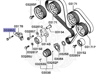 Mitsubishi - Diamante - F31A - 1998 - TYXM4 - 6G73