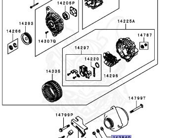 Mitsubishi - Lancer - CB4A - 1992 - PNHW - 4G92