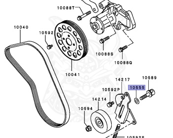 Mitsubishi - Colt - Z25A - 2004 - XSLH7 - 4G19