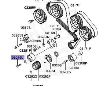 Mitsubishi - Pajero - V25W - 1994 - GNHM - 6G74