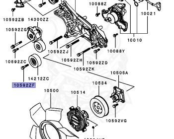 Mitsubishi - Pajero - V75W - 1999 - LYHCQ - 6G74