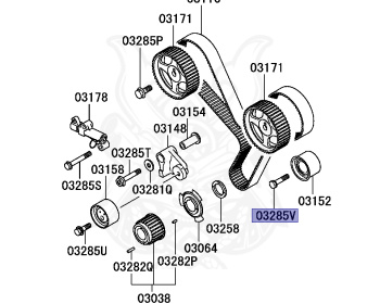 Mitsubishi - Pajero - V73W - 2003 - LRUVQ - 6G72