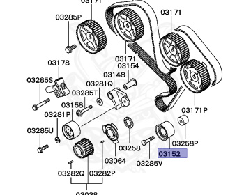 Mitsubishi - Challenger - K99W - 1996 - GYXC9 - 6G74