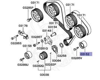Mitsubishi - Pajero - V75W - 2006 - LYHCQ9 - 6G74