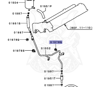 Mitsubishi - Pajero Evolution - V55W - 1990 - GYXH - 6G74