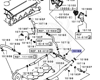 Mitsubishi - Mirage - CJ4A - 1997 - MNGH - 4G92