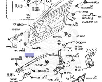 Mazda - RX-8 - SE3P - Feb-2003 - Right hand - 13-MSP