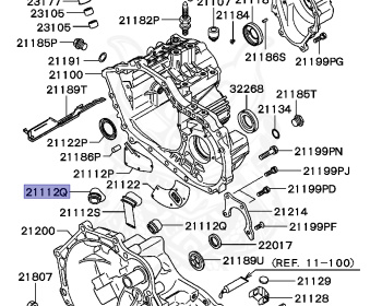 Mitsubishi - Eclipse - D32A - 1996 - MNGFLFJ - 4G63
