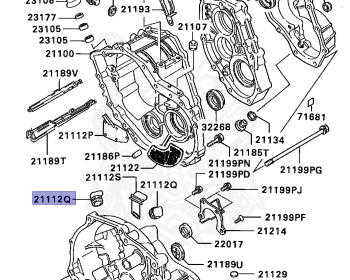 Mitsubishi - Galant VR-4RS - E38A - 1992 - SNPF4 - 4G63