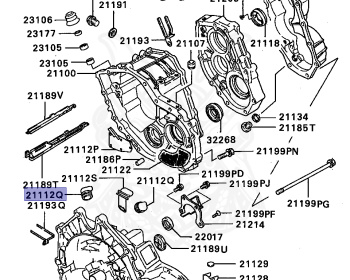 Mitsubishi - GTO - Z16A - 1992 - MJGF - 6G72