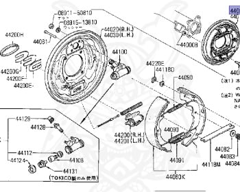 Nissan - Datsun - 720 - 1981 - DELUXE TYPE - Temporary Track (TL) - 4 WHEEL DRIVE(4WD) - 5 SPEED MANUAL TRANS(F5) - L18S