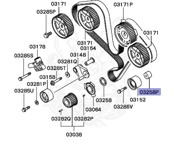 Mitsubishi - Pajero Evolution - V55W - 1998 - GYXH - 6G74