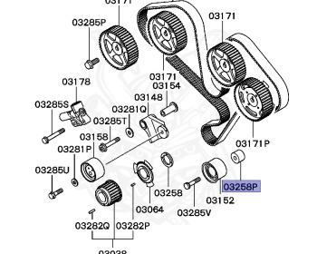 Mitsubishi - Pajero - V25W - 1994 - GNHM - 6G74