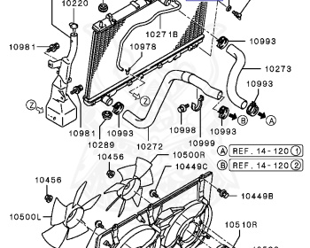Mitsubishi - Grandis - NA4W - 2003 - LRPY2 - 4G69