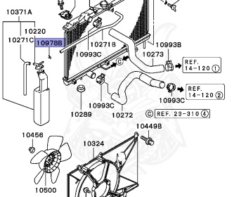Mitsubishi - Mirage - CJ1A - 1999 - MRUE3 - 4G13