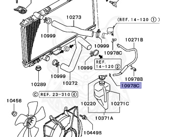 Mitsubishi - FTO - DE3A - 2000 - HYXM4 - 6A12