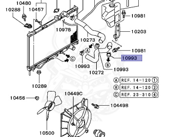 Mitsubishi - Galant - E54A - 1992 - PRGW - 6A12