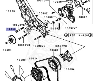 Mitsubishi - Pajero - V25W - 1994 - GNHM - 6G74