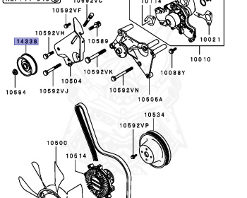 Mitsubishi - Pajero - V23C - 1994 - NDE - 6G72