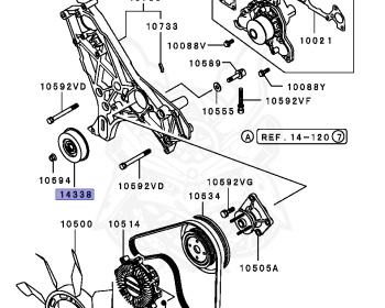 Mitsubishi - Pajero Evolution - V55W - 1998 - GYXH - 6G74