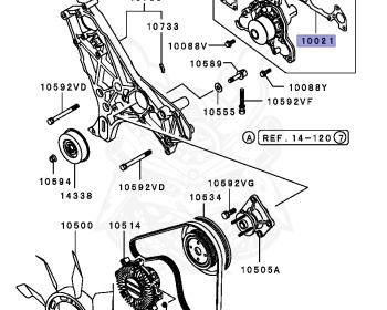Mitsubishi - Pajero Evolution - V55W - 1998 - GYXH - 6G74