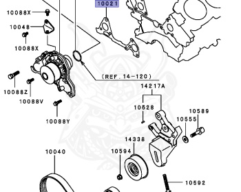Mitsubishi - Diamante - F31A - 1994 - TRHA - 6G73