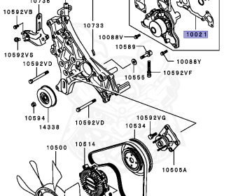 Mitsubishi - Delica - PD6W - 1995 - HSEXE2 - 6G72