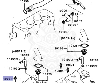 Mitsubishi - Galant - E12A - 1985 - SBUG - G37B