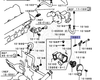 Mitsubishi - Galant - EA7A - 2002 - SRGC8 - 4G94