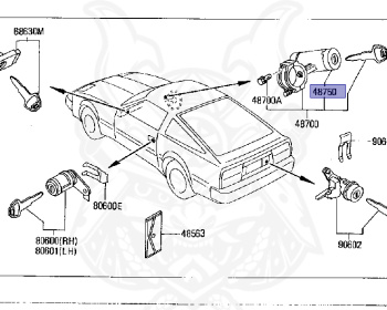Nissan - Fairlady Z - Z31 - 1983 - ZX - MANUAL TRANSMISSION(MT) - Hyojiun Roof (Z#) - VG30T