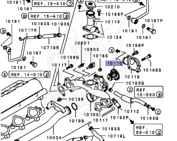 Mitsubishi - GTO - Z16A - 1993 - MJGF9 - 6G72