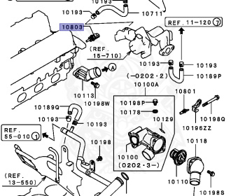 Mitsubishi - Galant - EA7A - 2002 - SRGC8 - 4G94