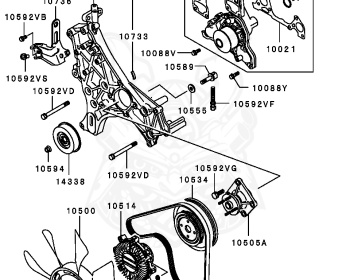 Mitsubishi - Delica - PD6W - 2006 - HSEHE3 - 6G72
