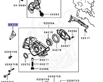 Mitsubishi - Pajero - V23C - 1995 - NDE - 6G72