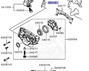 Mitsubishi - Pajero - V25W - 1994 - GNHM - 6G74