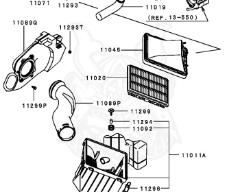 Mitsubishi - Delica - PD6W - 2001 - HSEUE9 - 6G72